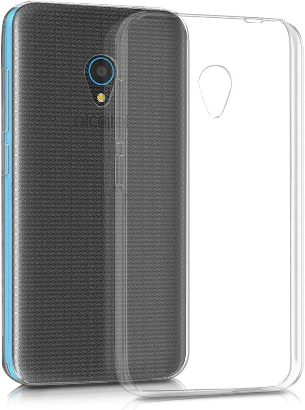 Прозрачный гелевый Чехол-подставка из ТПУ для Alcatel U5 4G