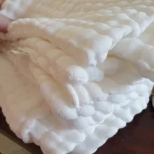 Pañal de muselina para bebé, Manta de bambú para recién nacido, Manta de algodón para recién nacido