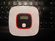 Sensor de CO Gas independiente fotoeléctrico LCD, alarma de envenenamiento por monóxido de carbono, Detector de CO inalámbrico, alarma de voz para el hogar, AL616