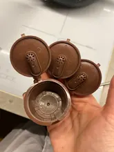 GUSTO-FILTERS Capsule Gusto-Pod-Cup Tamper Coffee-Machine-Tool Dolce Stainless-Steel