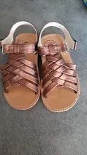 Sandalias tejidas para niños, zapatos informales a la moda, Punta abierta, suaves, zapatos de playa chicas para bebés, novedad de verano 2021