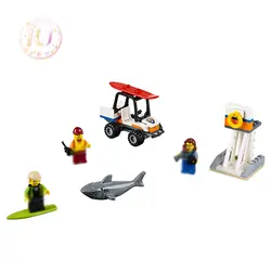 BELA 10750 город серии Береговая защита стартер Строительные блоки совместимы 60163 подарки на день рождения Развивающие игрушки для детей 94 шт