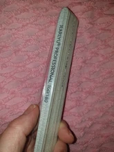 10 Uds. De limas de madera para uñas, 100/180 180/240 grises, bloque de amortiguación, limas profesionales para manicura y pedicura, herramientas de pulido