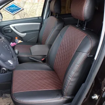 

For Renault Duster 2011-2014 Special seat covers eco-leather with ROMB [Autopilot]