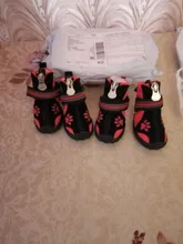 Boots Pet-Shoes Dog Large Waterproof Anti-Skid Small Winter Golden Warm Big 8-Sizes Wear-Resistant