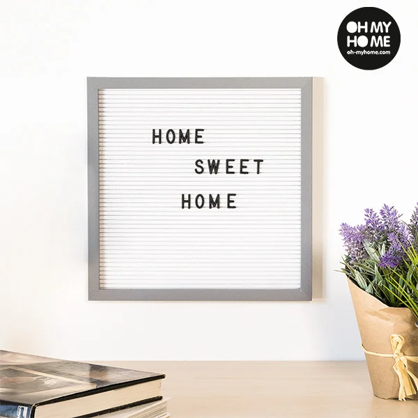 Домашняя рама для букв и цифр Oh My(30x30 см
