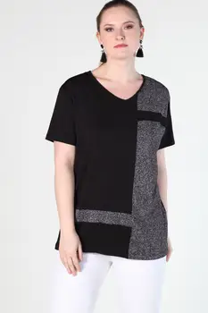 

Sans Textile Women 'S Black Sim Detailed Bluz 65 N15835