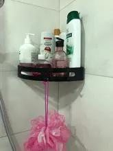 Estante de aluminio para baño, soporte para ducha, champú, jabón, cosméticos, Color negro y plateado, accesorios de baño