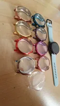 Paquete de 10 protectores de pantalla para Samsung Galaxy Watch Active 2, funda de 44mm y 40mm Active2, accesorios de luz de parachoques finos de TPU