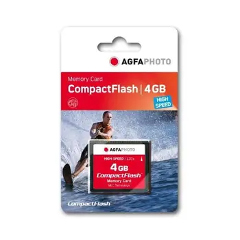 

AgfaPhoto Compact Flash, 4GB 4GB CompactFlash memory flash
