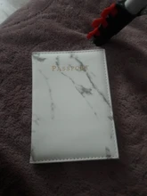 Funda de pasaporte para hombre y mujer, de cuero sintético, estilo de mármol, tarjetero de viaje, porta pasaporte, paquete, BILLETERA, bolso