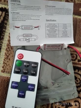 Led-Strip-Light Controler Wif Remote Mini 5050 Key IR DC 12V for 3528 RGB Led Rgb DC12V
