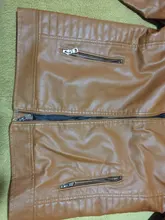 Luulla-Chaqueta de cuero sintético con cremallera para hombre, abrigo informal Vintage de piel sintética con bolsillo para motorista