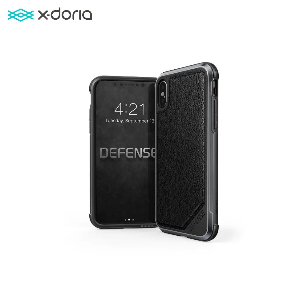 Клип-кейс противоударный кожа x-doria Defense Lux for IphoneXs/X | Мобильные телефоны и