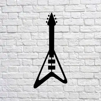 

Металлический декор стен Electro Guitar II 90x36 cm дизайн интерьера домашнего