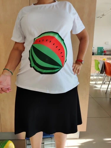 マタニティtシャツ21新マタニティ服授乳服スイカ印刷妊婦服綿のファッション妊娠中 Tees Aliexpress