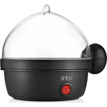 

MultiFunctional Rapid Electric Egg Cooker 7 Eggs Capacity Fast Egg Boiler Steamer Automatic Shut Off Kitchen Cook