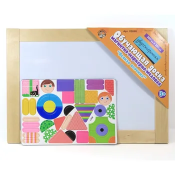 

Board double-sided training magnetic marker-chalk "all sorts of things" 36,5 cm x 26,5 cm (42 El) neo