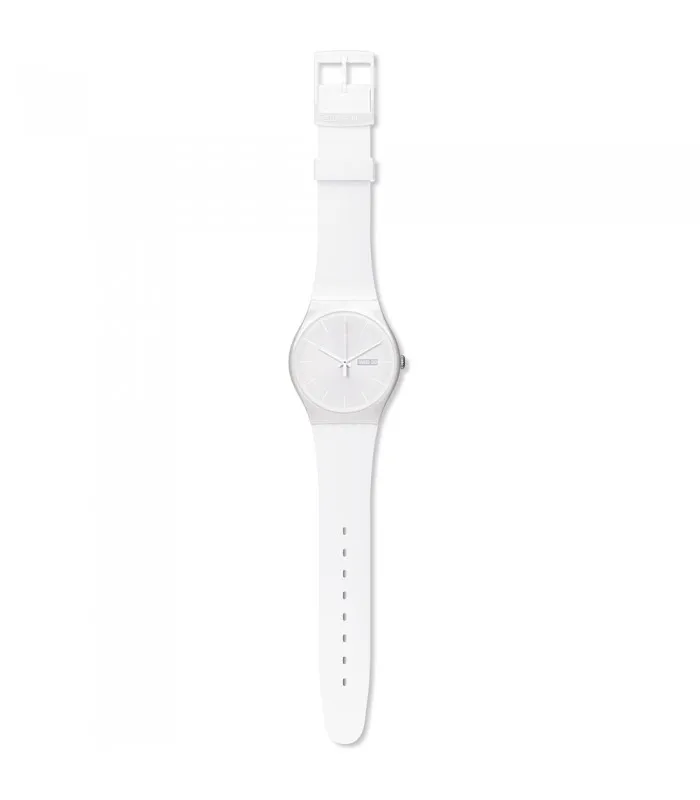 Часы swatch ORIGINALS NEW GENT 41 мм белый REBEL SUOW701