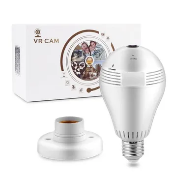 

Video Camera VR surveillance wireless bulb camera E27 360 degree