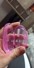 Cepillo de dientes de silicona para dedos de bebé + caja, cepillo de dientes de silicona suave transparente para niños, cepillo de limpieza de goma para bebés