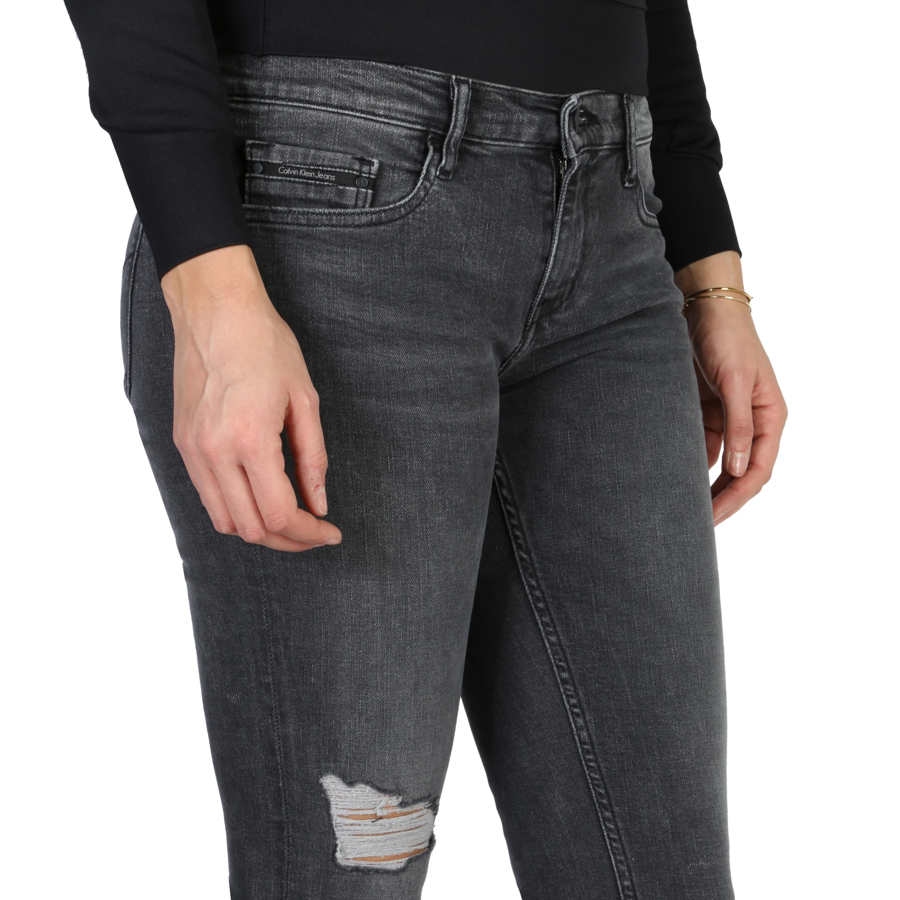 Женские серые 104122 от Calvin Klein J20J200950. Цвет: серый, размер: 29Calvin Klein8718934508296