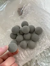 Tanque de camarones y abejas rojo transparente, bola Mineral de turmalina, efecto de largo tiempo, liberación lenta