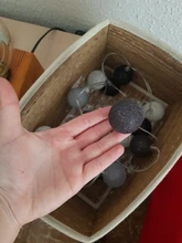 Cotton Balls Lights Lighting-Decoration Led-Fairy-Garland Leds Bedroom Holiday Christmas-Party