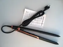Alisador y rizador de pelo profesional por infrarrojos, alisador y rizador planos 2 en 1, calentamiento rápido, 110v-220v, herramientas de estilismo para el cabello