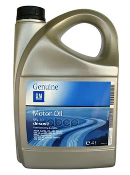 

General Motors oil engine synthetic 4L 5W-30 GM dexos2 Lukoil/Opel