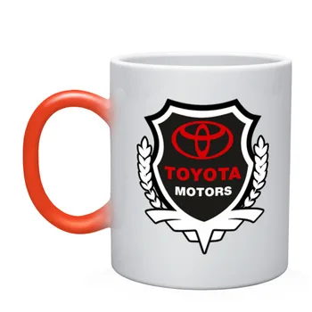 

Mug chameleon Toyota Motors coat of arms