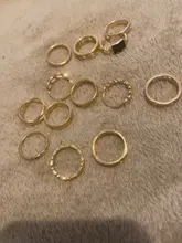 Tocona-Anillos de oro con piedras de cristal cuadradas brillantes para Mujer y hombre, Charms de estrellas geométricas, joyería para Mujer, venta al por mayor 9071