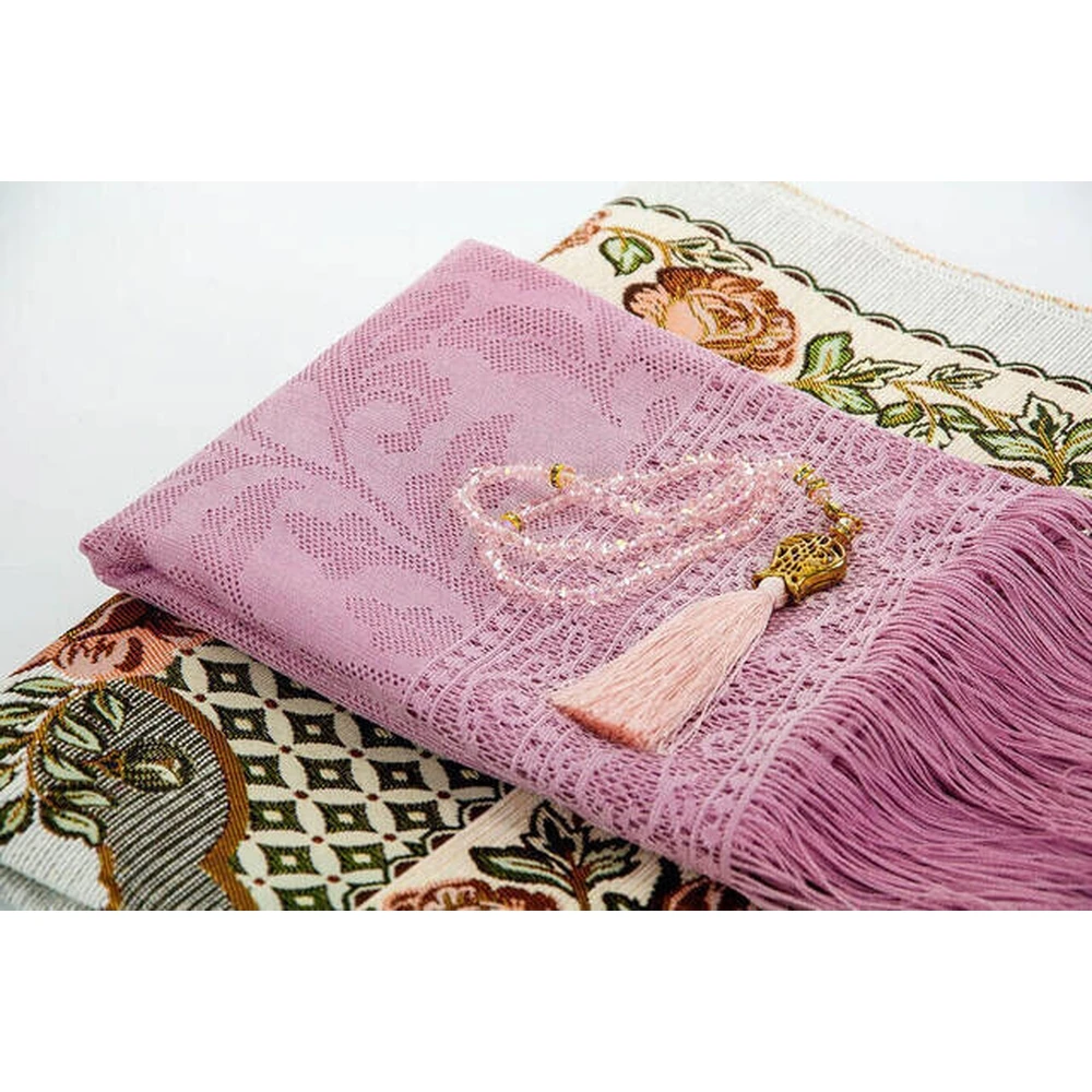 IQRAH Ramadan Special Set 28-Seccade-Tulle Shawl-Rosary-Boxed