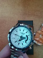 LANGLISHI-relojes deportivos para hombre, de cuarzo, de acero inoxidable, resistente al agua, cronógrafo, novedad de 2020