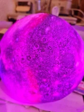 Galaxy Light Moon-Lamp Remote-Control Gift Change-Touch 3d-Printing 16-Color Kids as