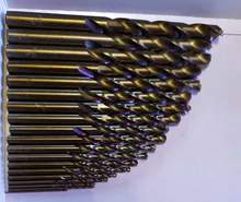 Broca giratoria de mango recto de cobalto, alta calidad, hss-co M35, Accesorios de herramientas eléctricas para perforación de Metal y acero inoxidable