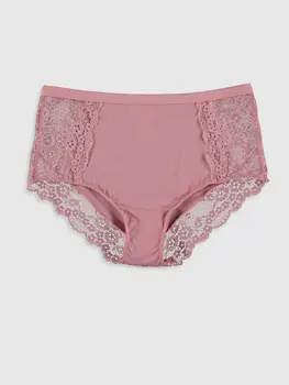 

Detailed with lace High Waist Panties