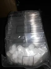 Contenedores de cuentas de Tubo Transparente de plástico, frasco de almacenamiento, exhibición de Joyas, 55x15mm F60, 50 ~ 100 Uds.