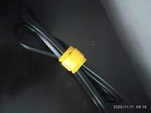 Ties Cable-Tie-Wire Loop-Wrap Colored-Plastics Nylon T-Type Reusable Zip-Bundle 50pcs