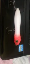 Señuelo de pesca Crankbait para carpa, lápiz Topwater, aparejo de mar Artificial, Wobbler duro para Lucio, superficie de curricán, Paseo de perro, 1 Uds.