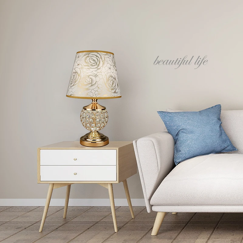 Ecofresh Lighting&ampAngel Настольная лампа для спальни гостиная настольная из хруста