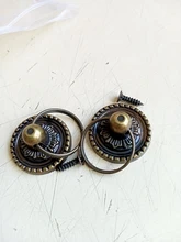 Drawer Pulls Furniture-Handle Cabinet-Knobs Cupboard Vintage Wardrobe NAIERDI Bronze Kitchen