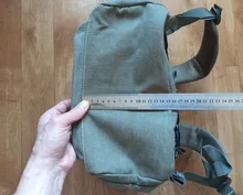 Canvas Backpack Mochila Rucksacks Notebook Schoolbags Laptop Travel-Shoulder Military