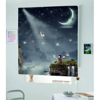 

Blind Iroa Youth Digital Night 005! ROLLER BLINDS TRANSLUCENT! (100X170)