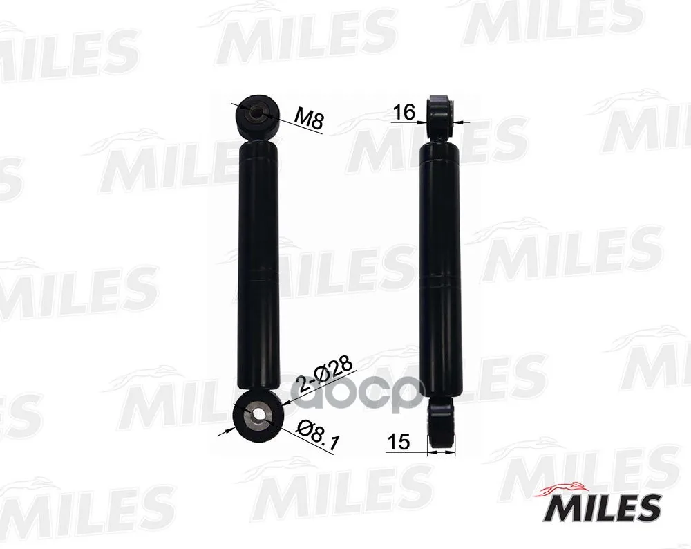Натяжитель Ремня Приводного Mb W202/W210/W901 1.8-2.3 Miles Ag00059 Miles арт. AG00059