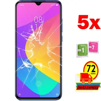 

5x Protectors Screen Tempered Glass for for Xiaomi Mi 9 LITE (Not Full SEE INFO)