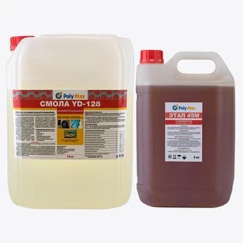

Epoxy resin yd-128 (10 kg) with curing agent Ethal 45 (5 kg)