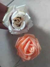 Rose-Flowers Bride Bouquet Scrapbooking Artificial Wedding-Party-Decorative Pe-Foam 