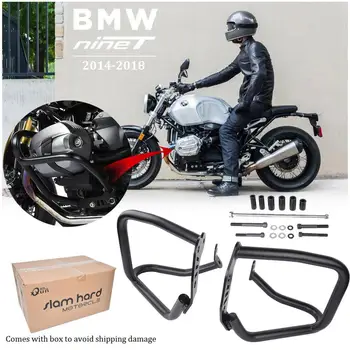 

Crash Bar For BMW R Nine T Engine Guard Bumper Frame Protector for 2014 2015 2016 2017 2018 2019 R9T Motorcycle Accessories