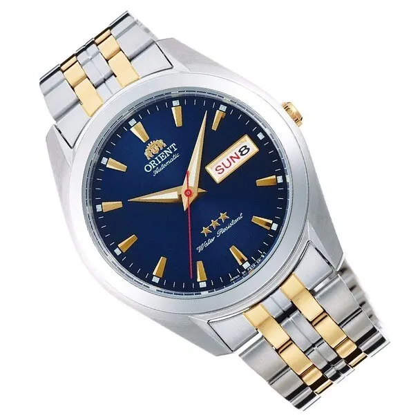 Orient TriStar Pria Automatic Watch RA AB0029L Panggil Biru Tali Baja  Otomatis Jam Tangan Pria Biru Panggil Steel|Jam Tangan mekanik| - AliExpress